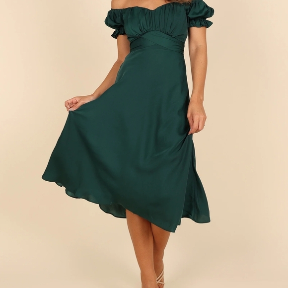 Petal & Pup Dresses & Skirts - Petal & Pup Green Midi Dress